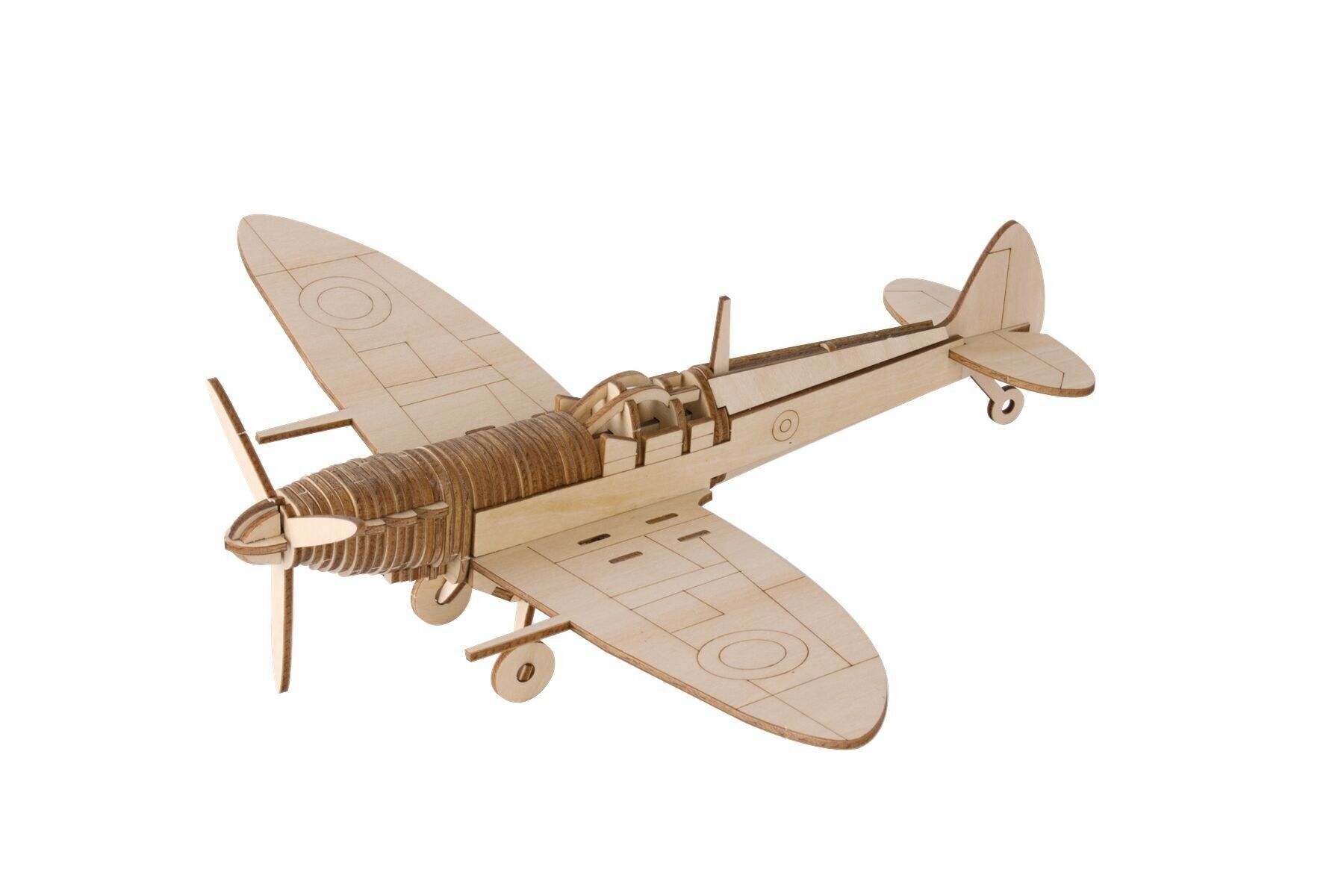 Spitfire Flugzeugbausatz – Holz