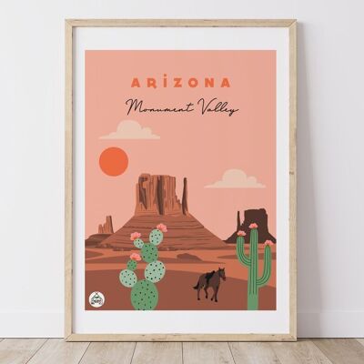 ARIZONA Poster – Monument Valley