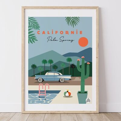 Cartel de CALIFORNIA - Palm Spring