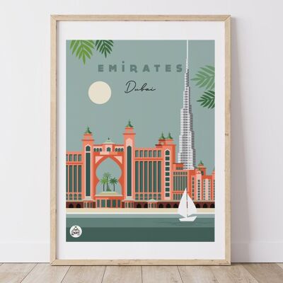 Plakat EMIRATES - Dubai