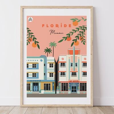 Póster FLORIDA - Miami