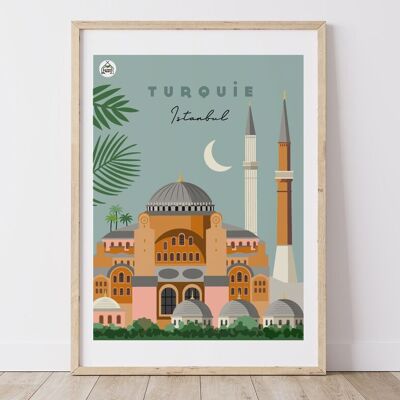 Poster Turchia - Istanbul