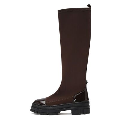 Brauner Damenstiefel Fashion Attitude Winterkollektion Artikel: FAB_SS0K0073_153_BROWN