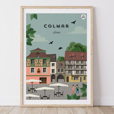 Plakat COLMAR - Elsass