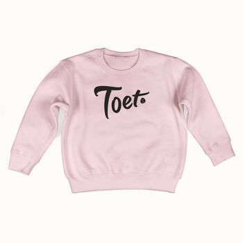 Pull TOET (rose tendre) 1