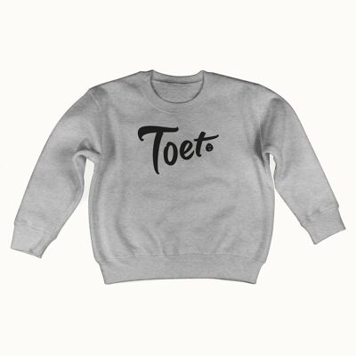 Pull TOET (gris chiné)