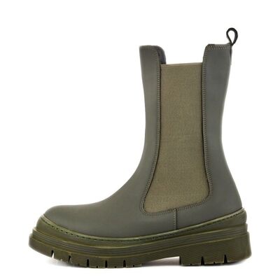 Green Women's Ankle Boot Fashion Attitude Winter Collection Article: FAB_SS2K0290_230_KHAKI