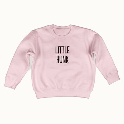 Suéter Little Hunk (rosa suave)