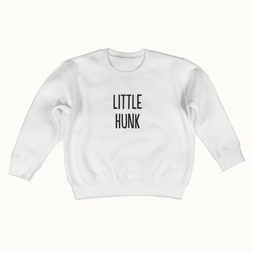 Little Hunk sweater (alpine white)