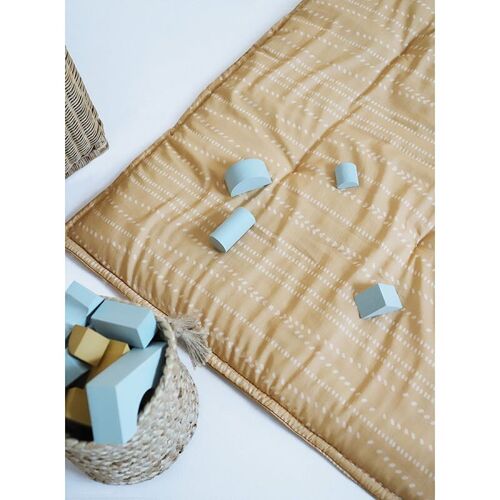 NEPO CARAMEL tapis de repos bébé imprimé bohème