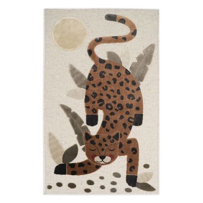 Alfombra infantil LITTLE JAGUAR TOFFEE