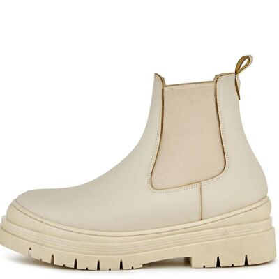 Beige Women's Ankle Boot Fashion Attitude Winter Collection Article: FAB_SS2K0298_451_BEIGE