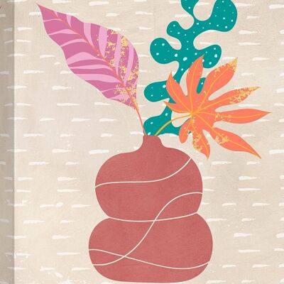 Print on canvas: Atelier Deco, Modern Botany 1