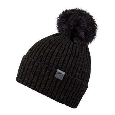 Cappello invernale (cappello con pompon) Cappello nocciola