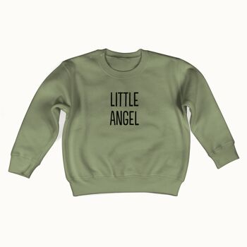 Pull Little Angel (vert olive) 1