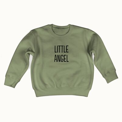 Little Angel sweater (olive green)