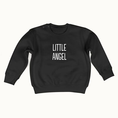 Little Angel Pullover (Tiefschwarz)