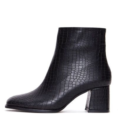 Black Women's Ankle Boot Fashion Attitude Winter Collection Article: FAB_SS2K0390_106_BLACK
