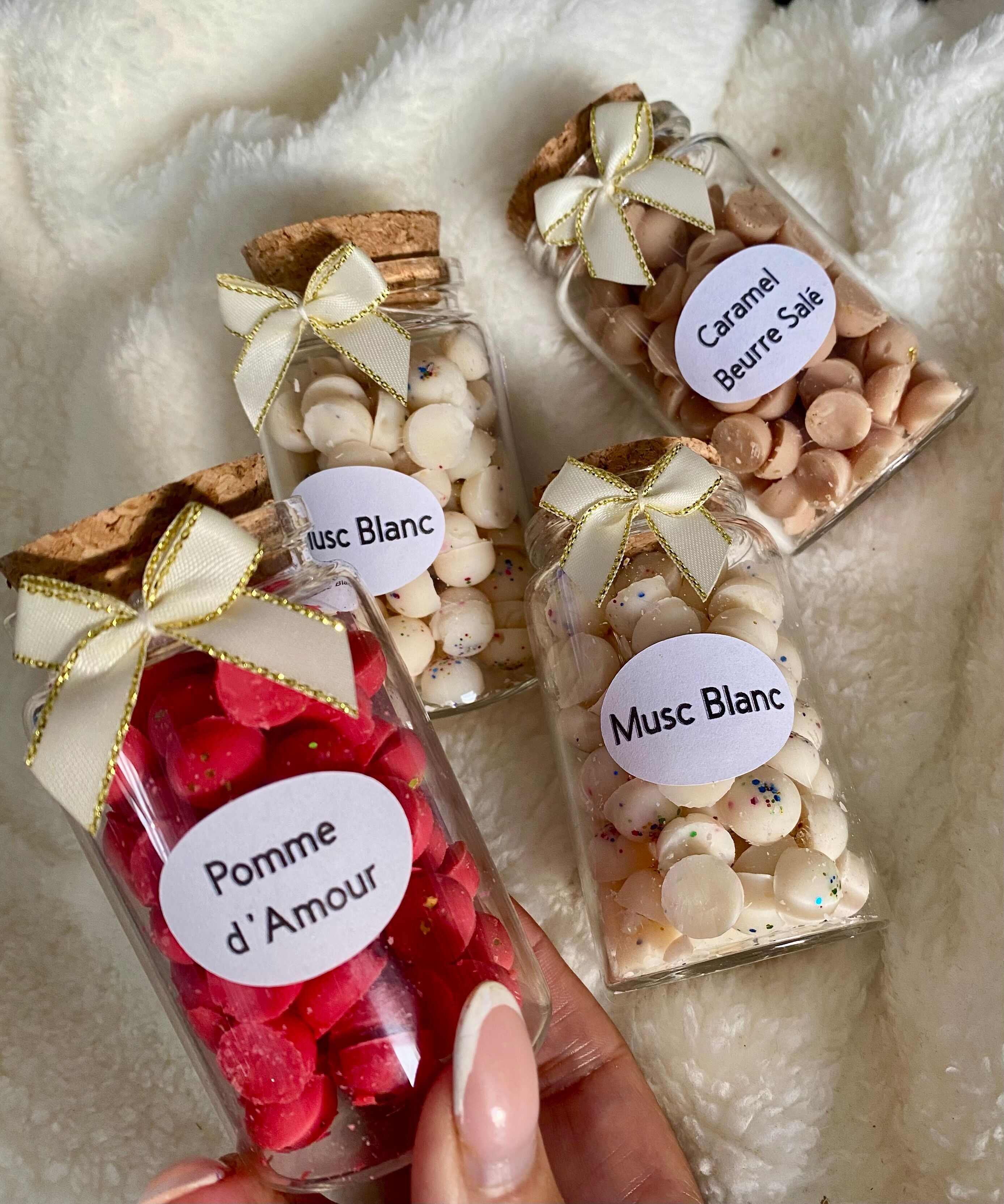 Bottiglia di palline di fondente