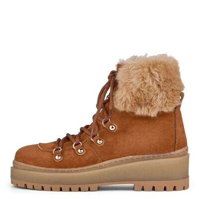 Women's camel ankle boot Fashion Attitude Winter Collection Article: FAB_SS2K0402_202_DARK_TAN