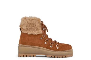 Bottine camel femme Collection Fashion Attitude Hiver Article : FAB_SS2K0402_202_DARK_TAN 21