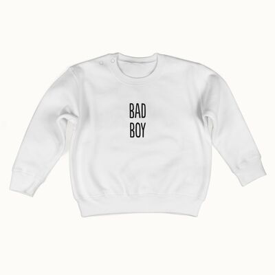 Bad Boy Pullover (alpinweiß)