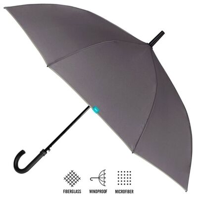Paraguas automático Golf Liso antiviento 116 cm - 3 Colores surtidos