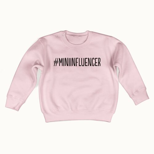 #miniinfluencer sweater (soft pink)