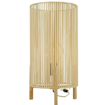 Rattan 'Nine' table lamps and/or floor lamps