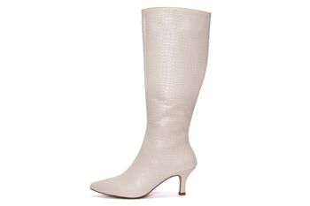 Botte Femme Blanche Fashion Attitude Collection Hiver Article : FAB_SS2Y0247_484_IVORY 1