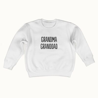 Grandma Granddad sweater (alpine white)
