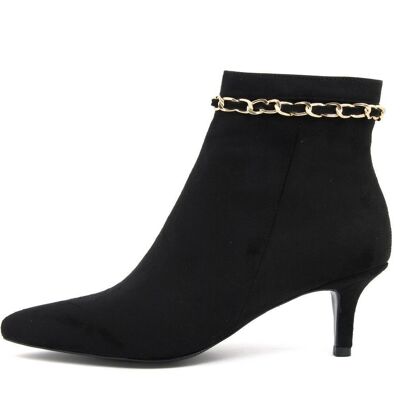 Black Women's Ankle Boot Fashion Attitude Winter Collection Article: FAB_SS2Y0263_102_BLACK
