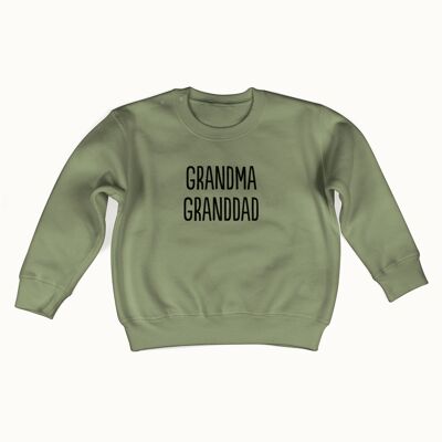 Suéter Grandma Granddad (verde oliva)