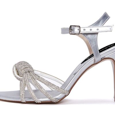 Women's Silver Sandal Fashion Attitude Winter Collection Article: FAB_SS2Y0270_351_SILVER