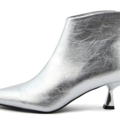 Fashion Attitude Women's Silver Ankle Boot Winter Collection Article: FAM_HF009_SILVER