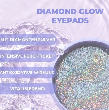 Coussinets pour les yeux "Diamond Glow" 3
