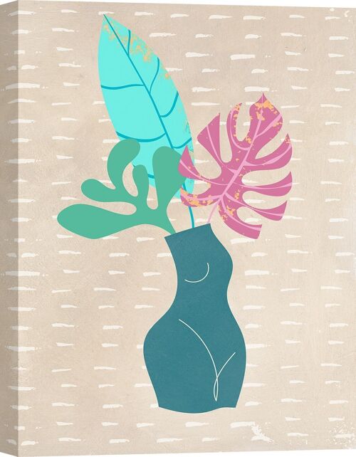 Stampa su tela: Atelier Deco, Botanica moderna 3