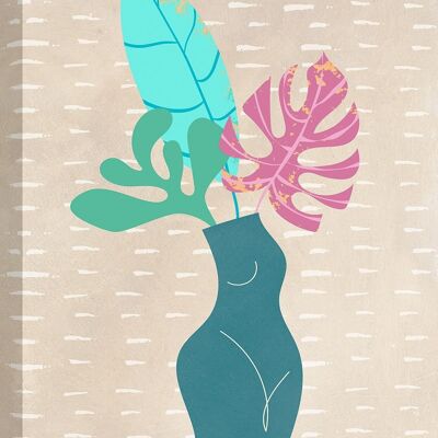 Print on canvas: Atelier Deco, Modern Botany 3