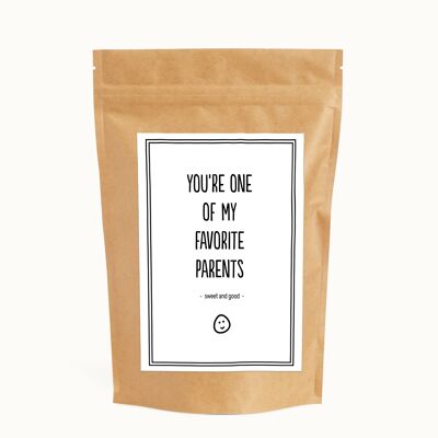 You're one of my favorite parents | Candy bag