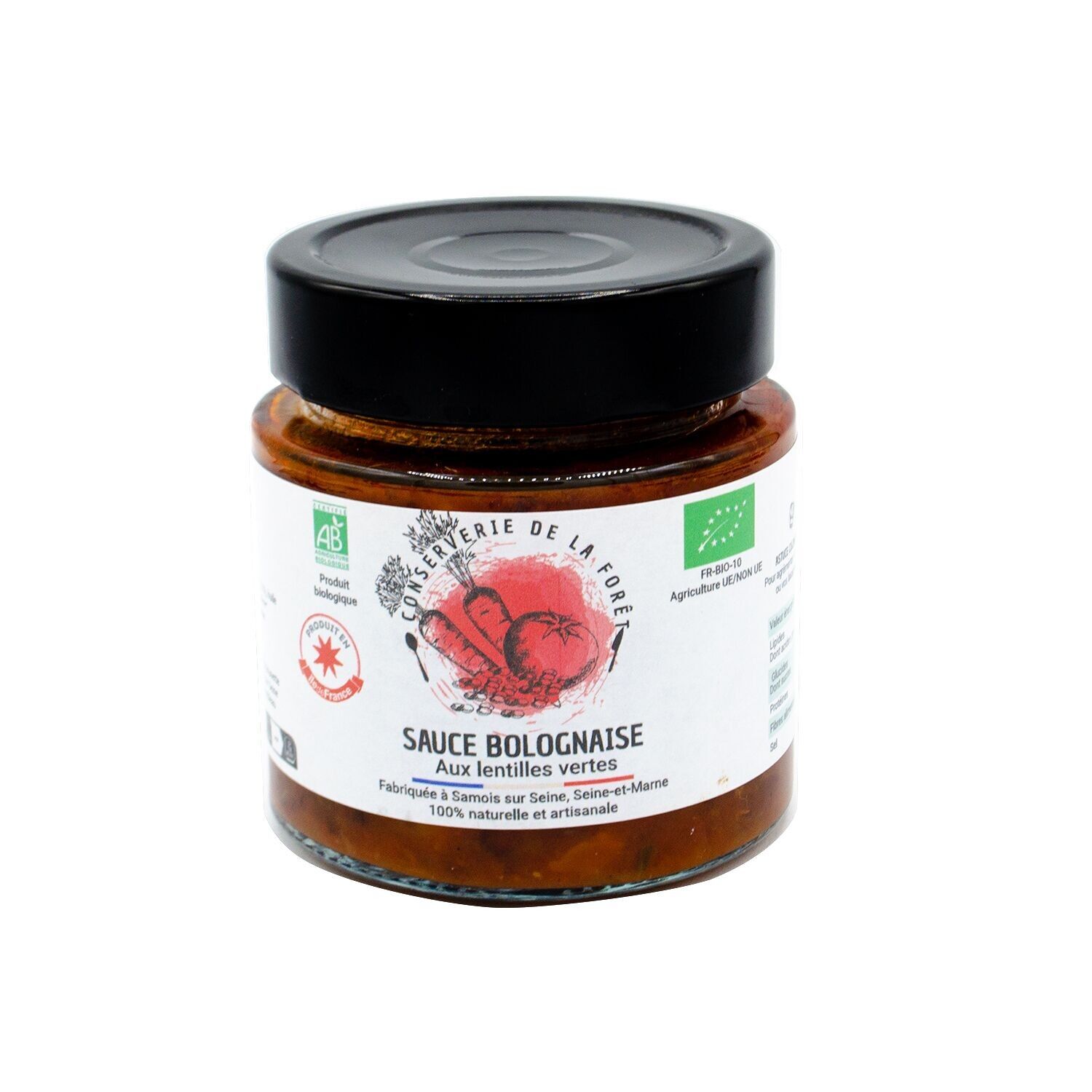 Salsa alla bolognese di lenticchie