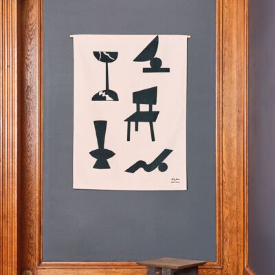 Shapes Chair Wall Hanging - New Babel Brune x Miki Lowe Collection