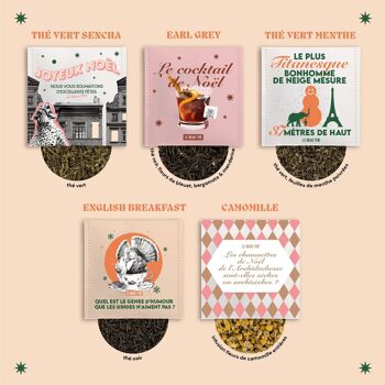 Le coffret de Noël | Féérie de Noël ( 10 sachets de thé) 3