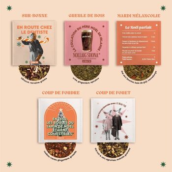 Le coffret de Noël | Féérie de Noël ( 10 sachets de thé) 4