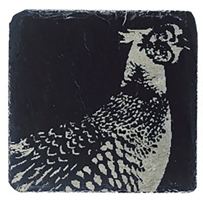 Single Slate Coaster - Pheasant