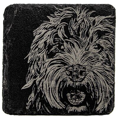 Single Slate Coaster - Cockapoo