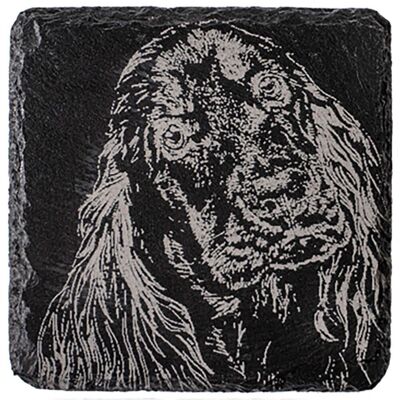 Single Slate Coaster - Cocker Spaniel