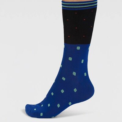 Rowan Spot Bamboo Socks - Black