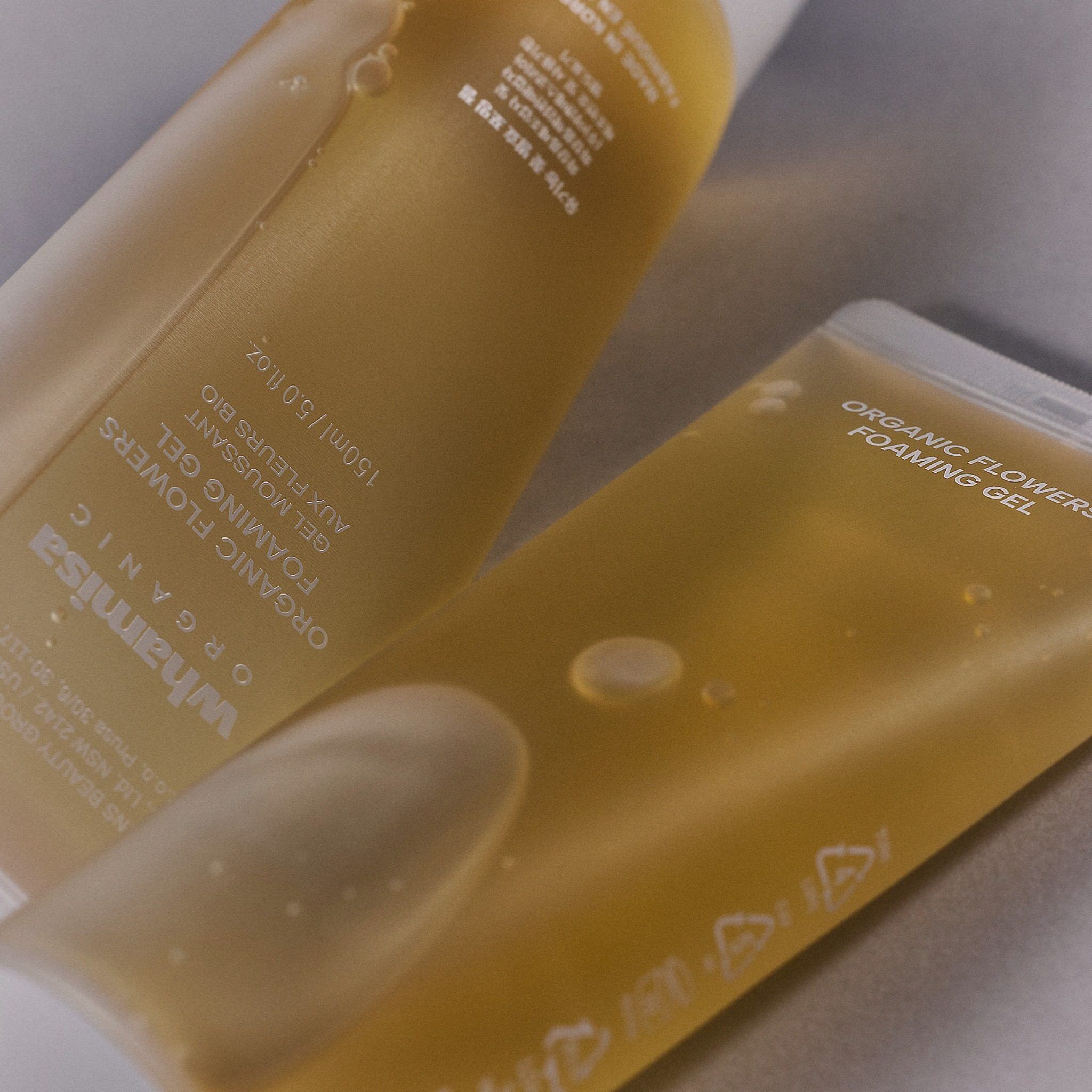 Gel Nettoyant Moussant aux Fleurs Bio Fermentées -200ml