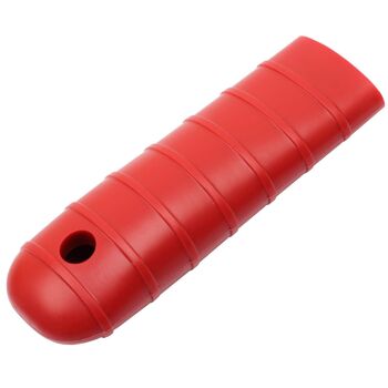 Support de poignée chaude en silicone, manique (rouge extra épais), poignée de manche, couvercle de poignée 8
