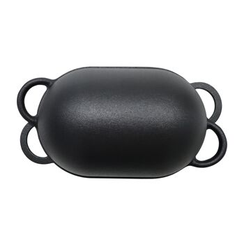 Buy wholesale Cast Iron Bread Pan Dutch oven with Lid – Oven Safe Form for  Baking, Artisan Bread Kit - Loaf Pan